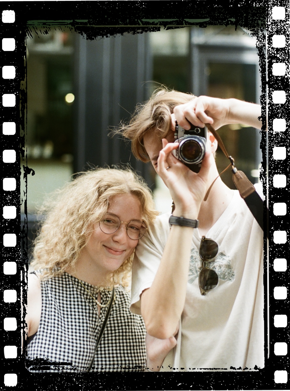 Film negative photo of Jayde Hatch